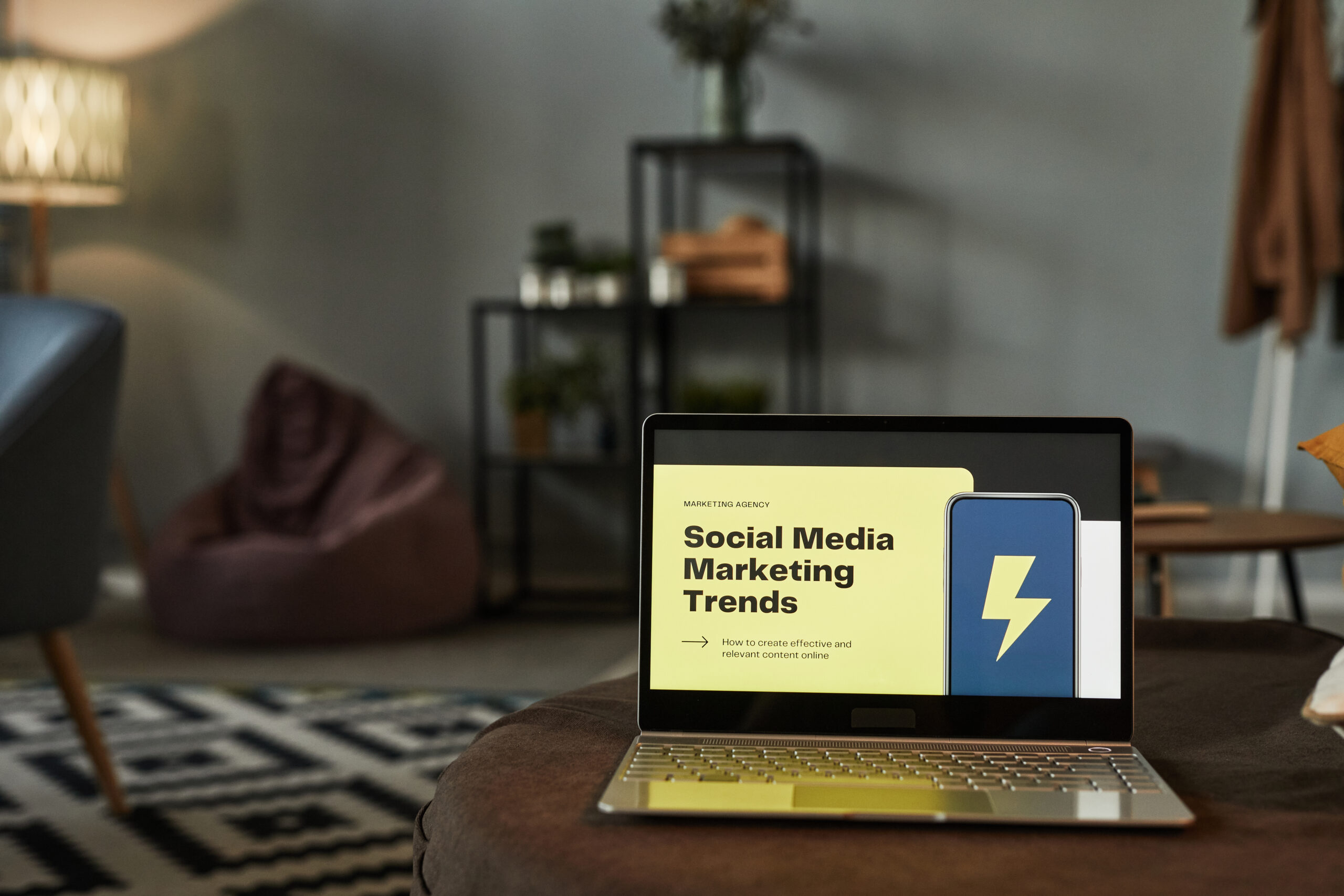 Social Media Marketing Trends On Laptop Display 2026 03 20 00 16 46 Utc Scaled
